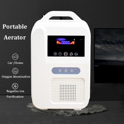 1L/min O2-Concentrator Machine-OXYGEN-Generator Humidifiers & Anion Home and Car