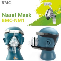 NM1 Nasal Mask For CPAP Silicone Gel Realistic Masks Interface