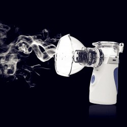 Portable Ultrasonic Nebulizer Mini Handheld Inhaler Respirator Humidifier Kit Health Care Children Home Inhaler Machine Atomizer