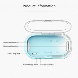 USB Multifunctional Medical Mask Disinfection Box UV Ultraviolet Phone Disinfection Box