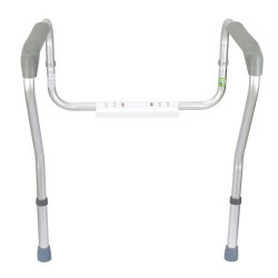 Support Structure For Toilet, Toilet Safety Frame Bathroom Handrails Lifting Armrests Handrails, Safety Rails And Grab Bars For Seniors, Disability